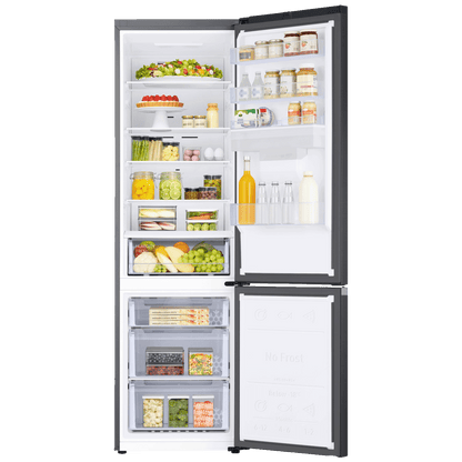 Samsung Frižider/zamrzivač, zapremina 386 l, NoFrost, SpaceMax, E - RB38C650EB1/EK