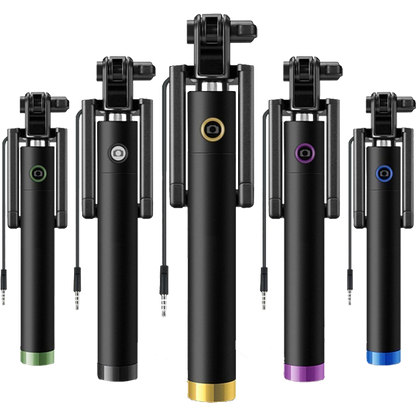 Connect XL Selfie stick za smartphone , žični, 78 cm - CXL-SF100