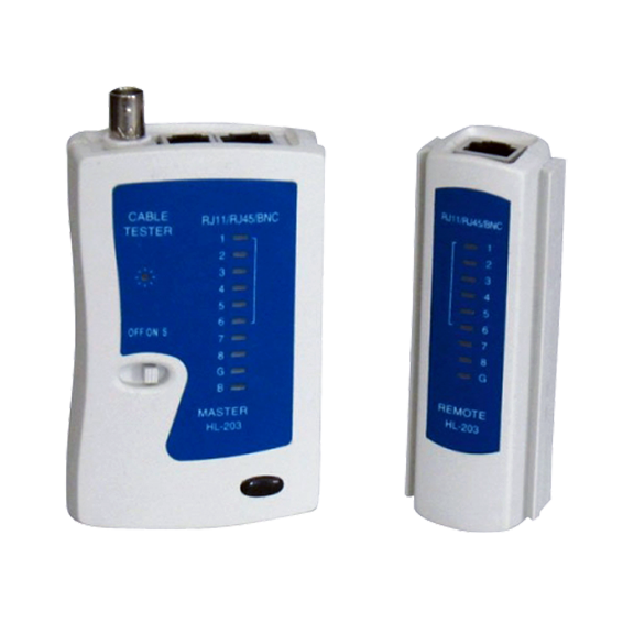 MKC Tester za UTP, FTP  i koaksijalne kabele - HL-203