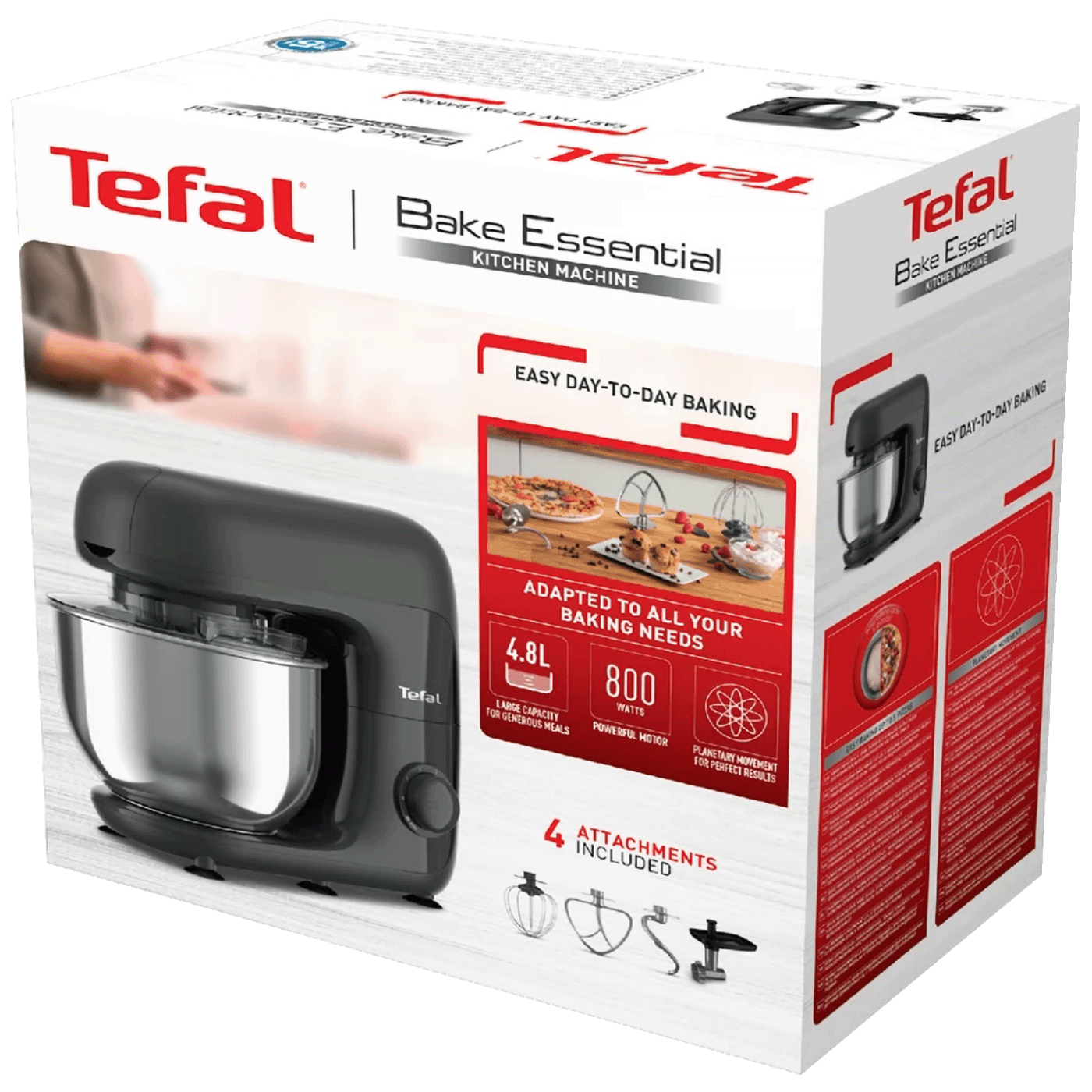 Tefal Mikser sa posudom, 800W, 6 brzina, kuhinjski robot - QB161H38