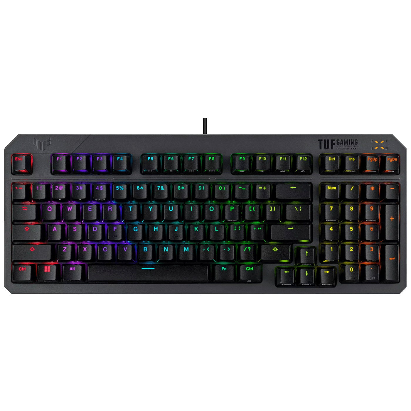 Asus Gaming mehanička tastatura,RGB,USB2.0,TUF Gaming K3 Gen II