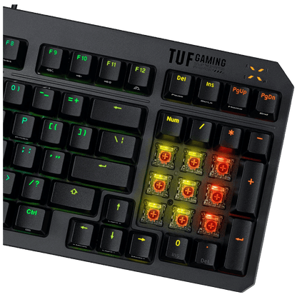 Asus Gaming mehanička tastatura,RGB,USB2.0,TUF Gaming K3 Gen II