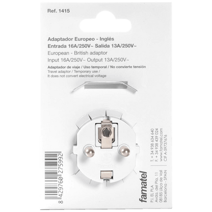 Famatel Strujni adapter Euro / UK - 1415