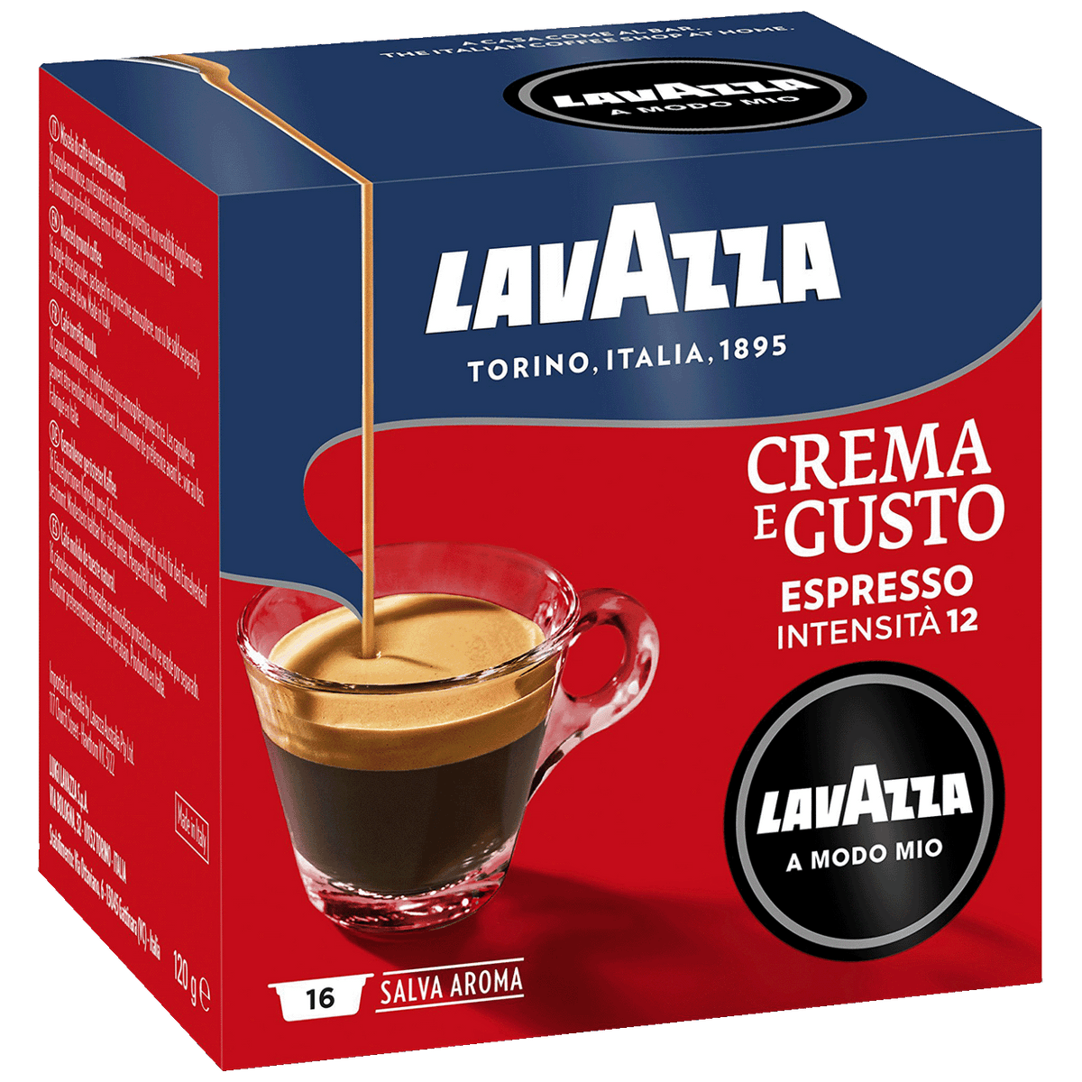 Lavazza Kapsule Crema e Gusto Modo Mio, 16/1 - PT00657