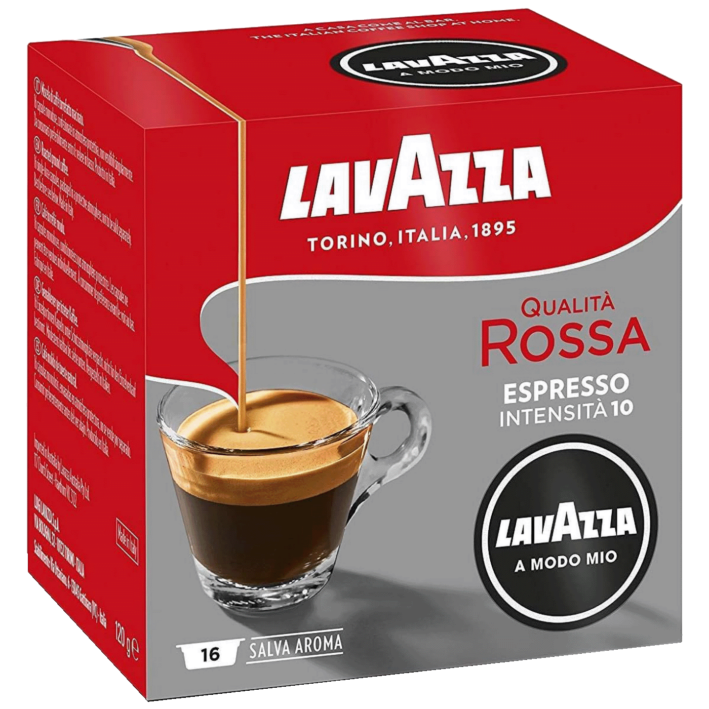 Lavazza Kapsule Qualita Rossa A Modo Mio, 16/1 - PT00656