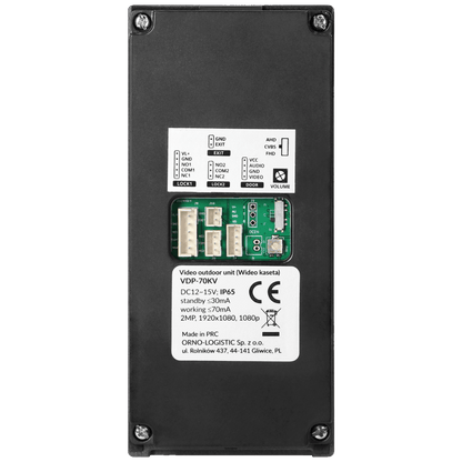 Virone Video interfon 10", WiFi, RFID, Mailo - VDP-70/W