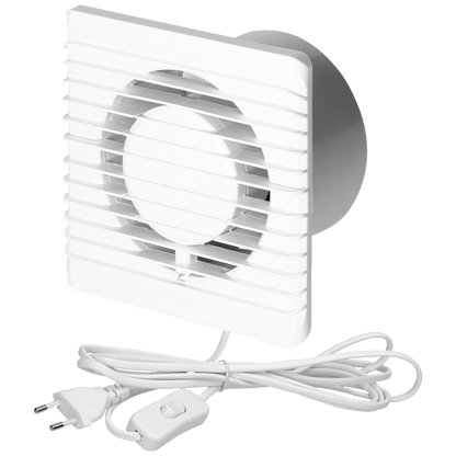 Virone Aspirator ugradbeni za ventilaciju, kabel i prekidač, 100 mm - BF-100/PS