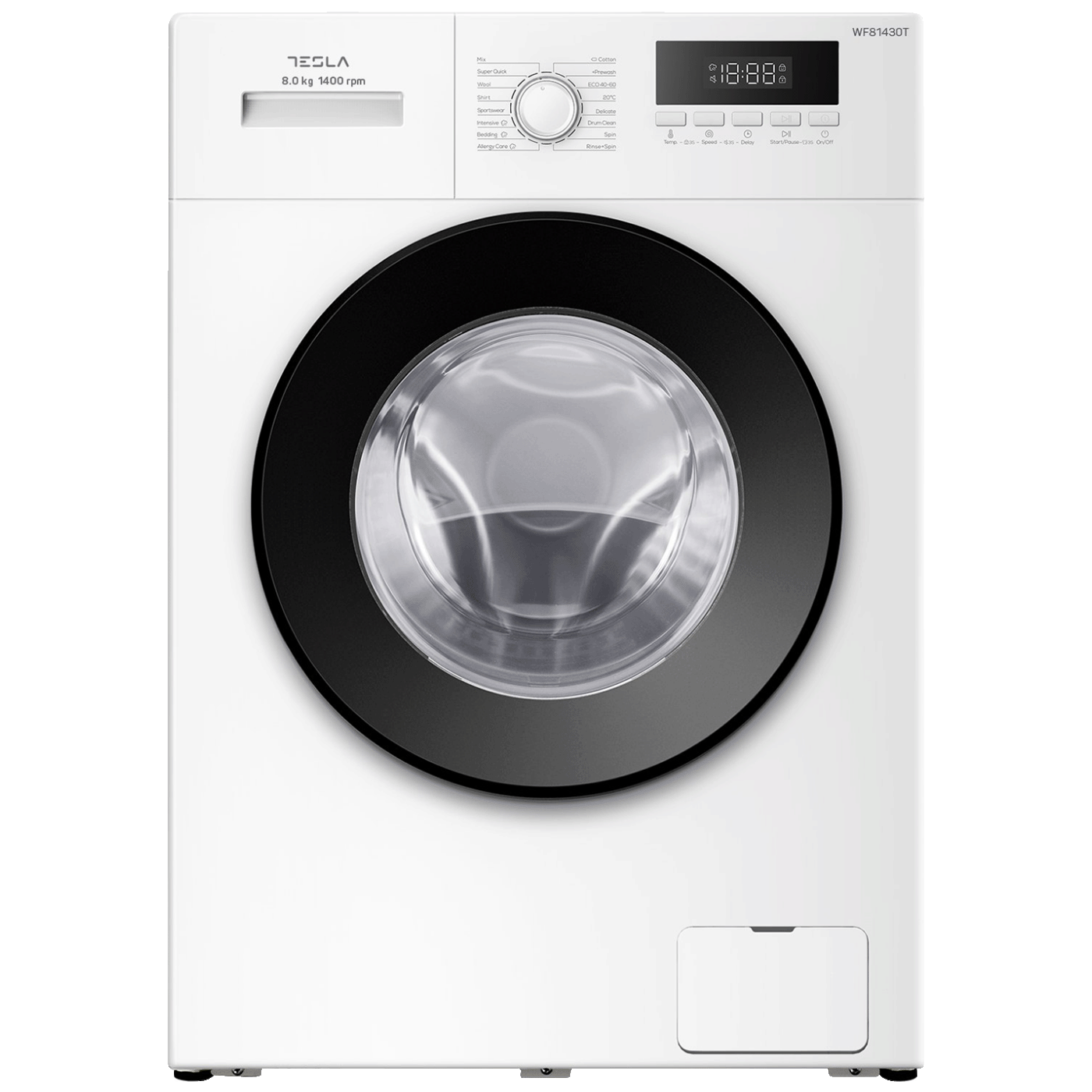 Tesla Mašina za veš, 1400 obrtaja, 8 kg veša, Inverter, A - WF81430T