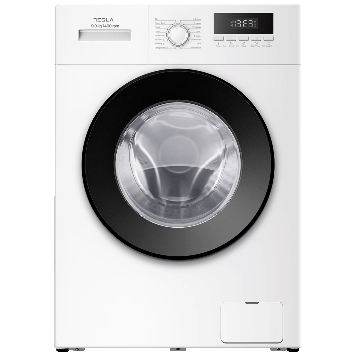 Tesla Mašina za veš, 1400 obrtaja, 9 kg veša, Inverter, A - WF91430T