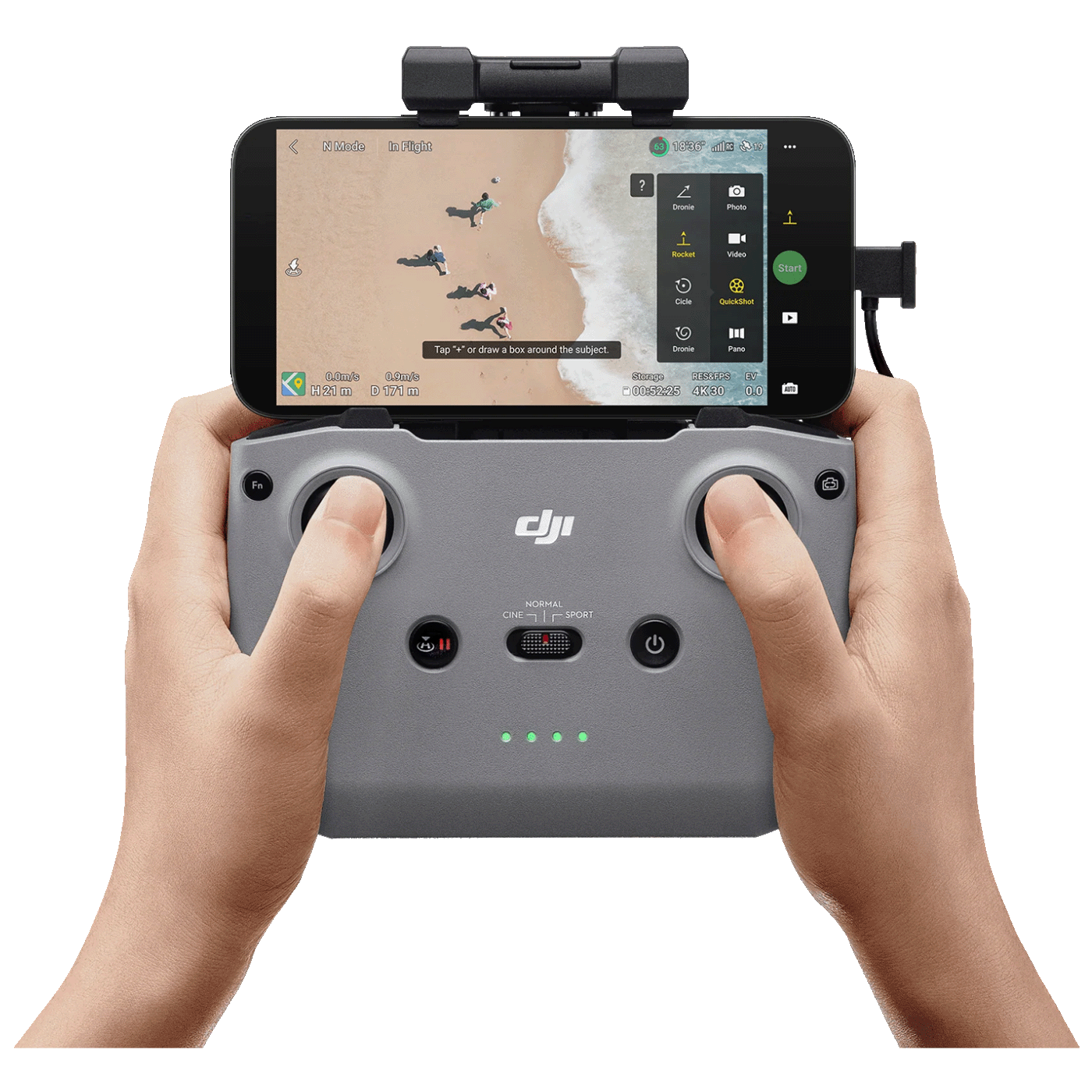 DJI Dron DJI Mini 4K Fly More Combo, 4K video, 12 Mpixel - DJI Mini 4K Fly More Combo EU