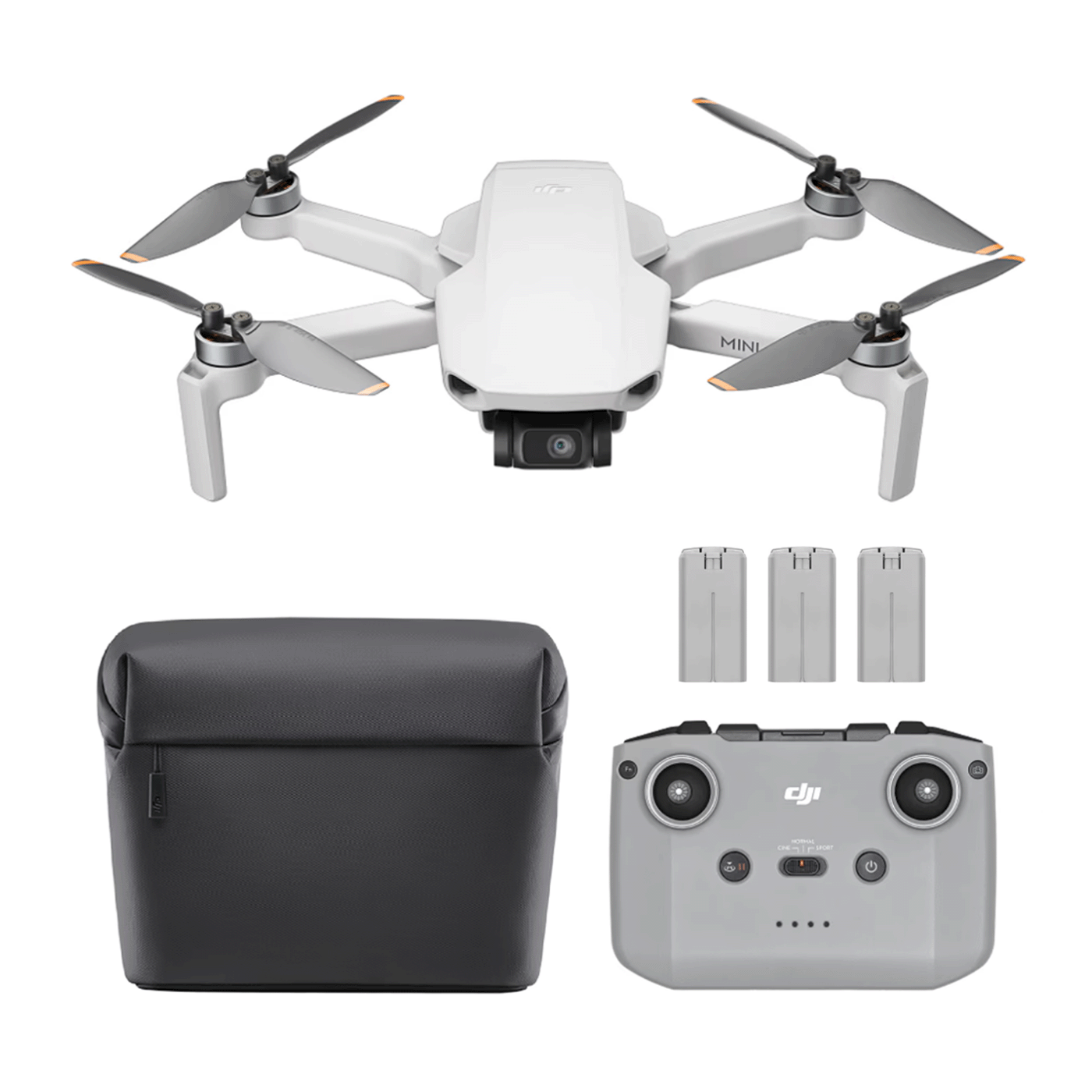 DJI Dron DJI Mini 4K Fly More Combo, 4K video, 12 Mpixel - DJI Mini 4K Fly More Combo EU