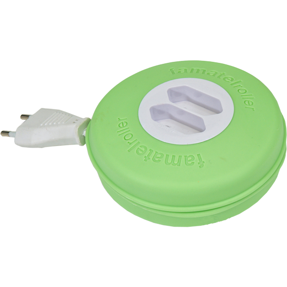 Famatel Produžni kabl, 2 utičnice, dužina 3m, ROLLER - 2956-G