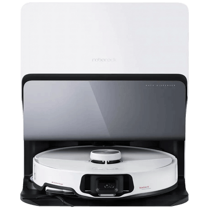 Roborock Robot usisavač sa stanicom za pražnjenje, 5200 mAh, WiFi - S8 MaxV Ultra White