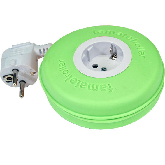 Famatel Produžni kabl,  schuko utičnica, dužina 2m, ROLLER - 2992-G