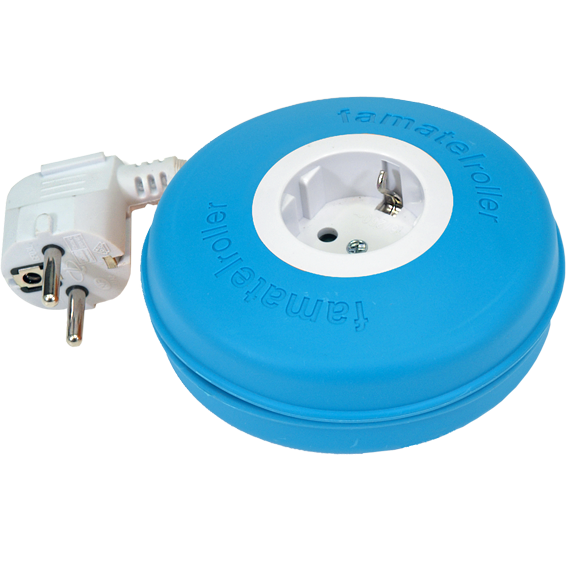 Famatel Produžni kabl,  schuko utičnica, dužina 2m, ROLLER - 2992-B