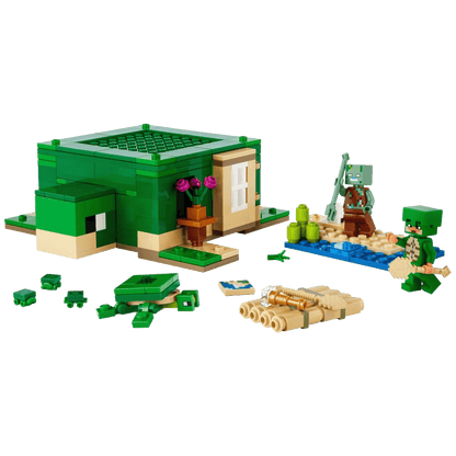 Lego Kuća na plaži kornjača, LEGO Minecraft