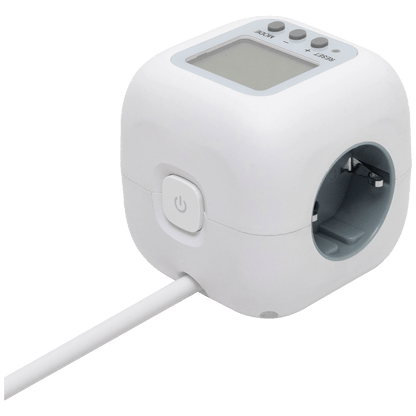 home Produžni kabl  sa mjeračem potrošnje, 3 utičnice, 1.5 met. - CUBE2P