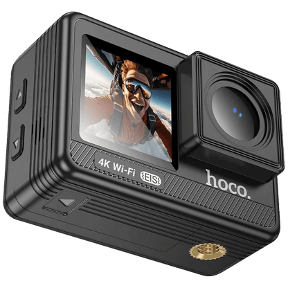 hoco. Sportska kamera, 1.3"/ 2" IPS LCD, 4K UHD, WiFi, microSD - DV102