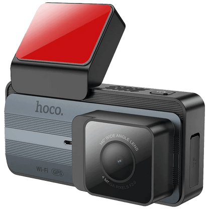 hoco. Auto kamera, 4 Mpxiel, Dual Camera, 2K, GPS, WiFi - DV12