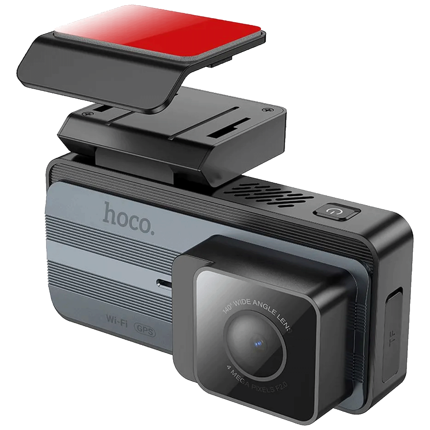 hoco. Auto kamera, 4 Mpxiel, Dual Camera, 2K, GPS, WiFi - DV12