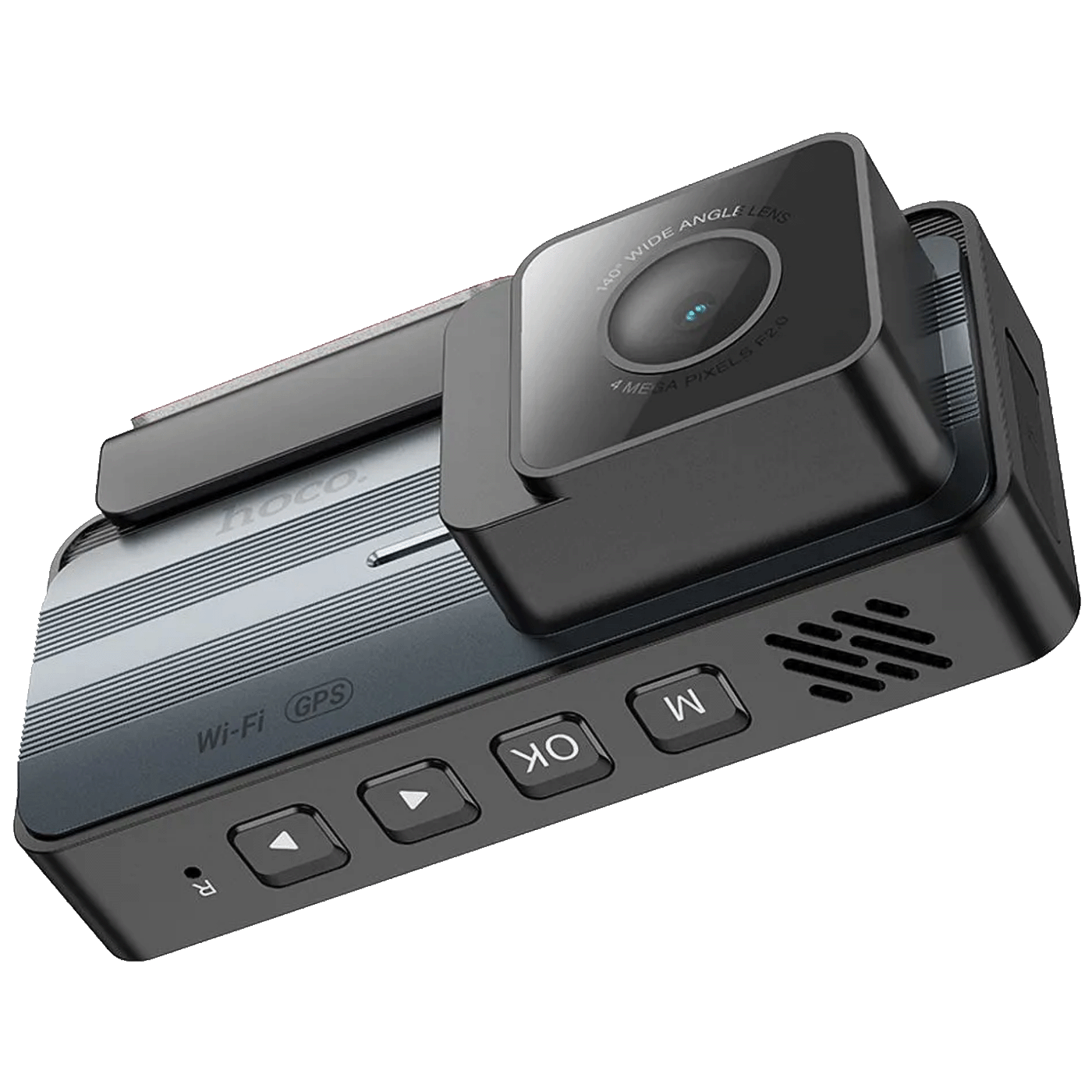 hoco. Auto kamera, 4 Mpxiel, Dual Camera, 2K, GPS, WiFi - DV12