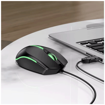 hoco. Miš optički, gaming, 2400 dpi, USB - GM37 Wonderful Black