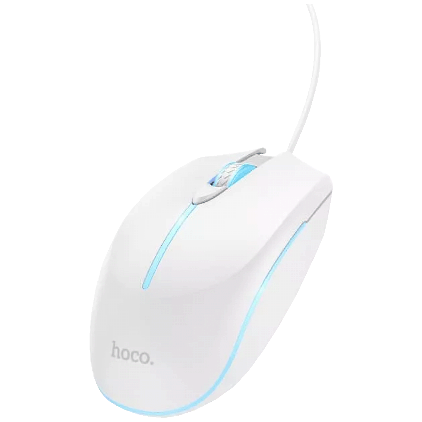 hoco. Miš optički, gaming, 2400 dpi, USB - GM37 Wonderful White
