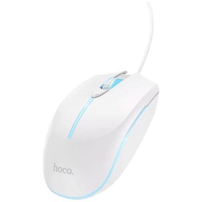 hoco. Miš optički, gaming, 2400 dpi, USB - GM37 Wonderful White