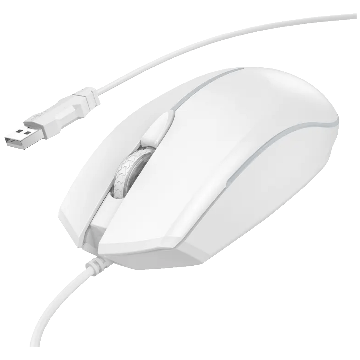 hoco. Miš optički, gaming, 2400 dpi, USB - GM37 Wonderful White