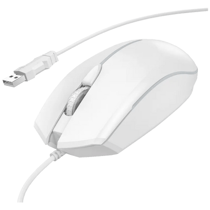 hoco. Miš optički, gaming, 2400 dpi, USB - GM37 Wonderful White