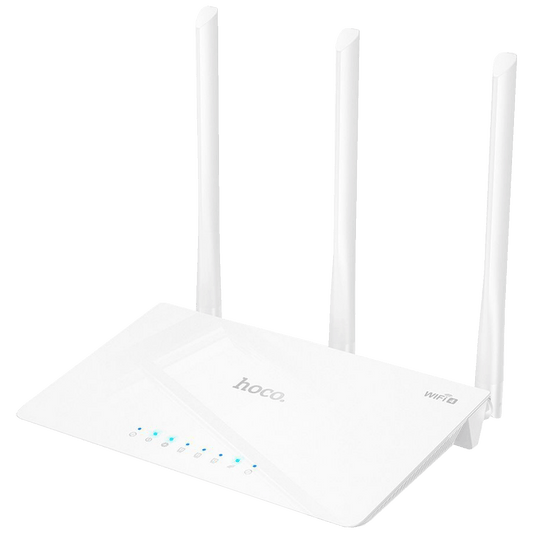 hoco. Wireless N Router, 3 porta, 300 Mbps, 3 x 5 dBi antena - HI30