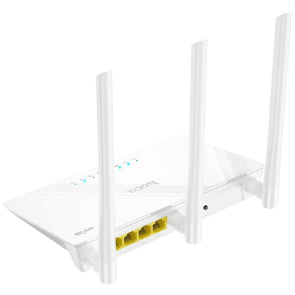 hoco. Wireless N Router, 3 porta, 300 Mbps, 3 x 5 dBi antena - HI30
