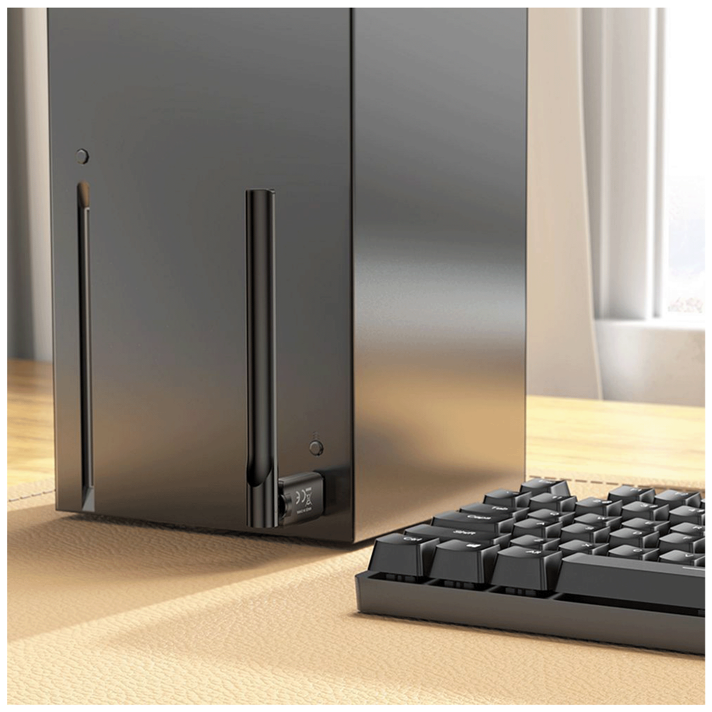 hoco. Wi-Fi mrežna kartica, USB, 5 dB, 150 Mbps - HI32 WiFi4 USB