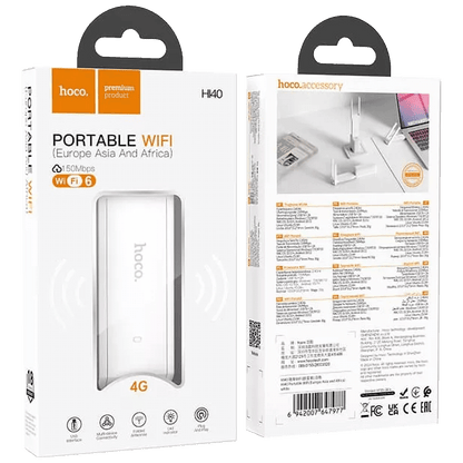 hoco. 4G mobilni WiFi router, USB, 150 Mbps - HI40 Portable WiFi