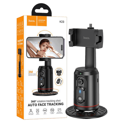 hoco. Držač za telefon s automatskim praćenjem lica, 360° - K23 Lotus