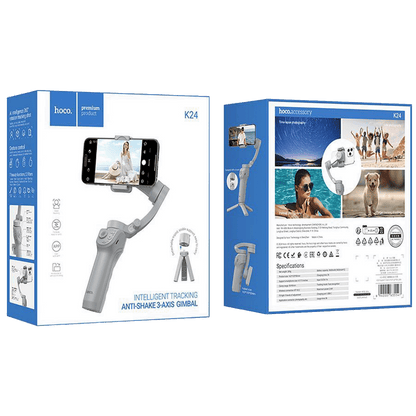 hoco. Držač/ Stabilizator Gimbal za smartphone, Bluetooth - K24