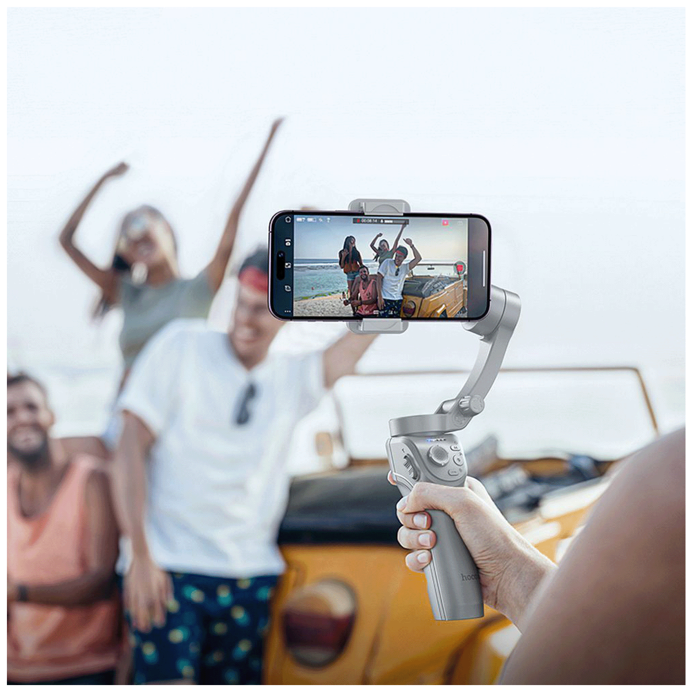 hoco. Držač/ Stabilizator Gimbal za smartphone, Bluetooth - K24