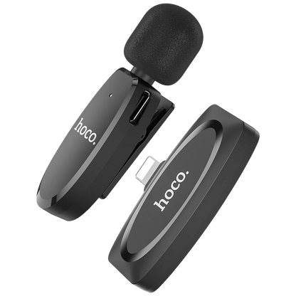 hoco. Bežični mikrofon sa Lightning konetktorom - L15 Crystal Lavalier iPhone