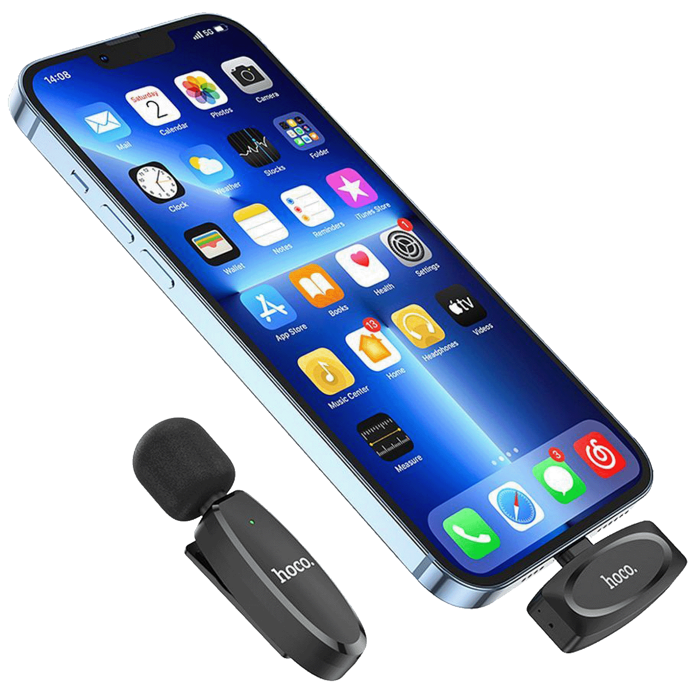 hoco. Bežični mikrofon sa Lightning konetktorom - L15 Crystal Lavalier iPhone