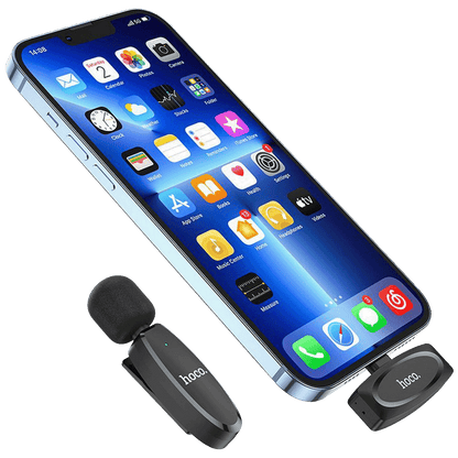 hoco. Bežični mikrofon sa Lightning konetktorom - L15 Crystal Lavalier iPhone