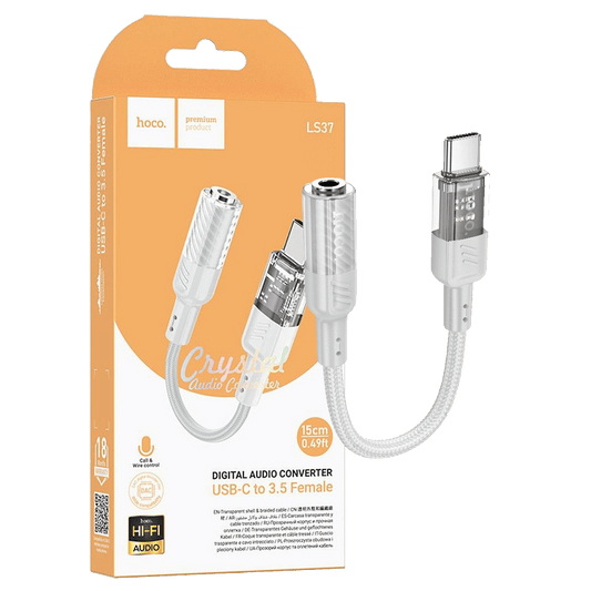 hoco. Adapter za slušalice, USB type C na 3.5 mm - LS37 Spirit USB-C