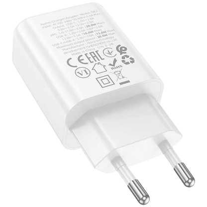 hoco. Punjač kućni, brzi, PD30W + QC3.0 - N63 Gentle