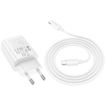 hoco. Punjač kućni sa type C kabelom, PD30W, QC3.0 - N63 Gentle type C