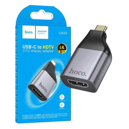 hoco. Adapter USB type C na HDMI, 4K - UA33