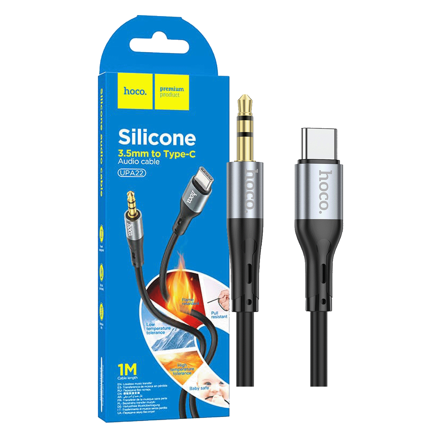 hoco. Audio kabl USB type C na 3.5 mm, dužina 1 met. - UPA22