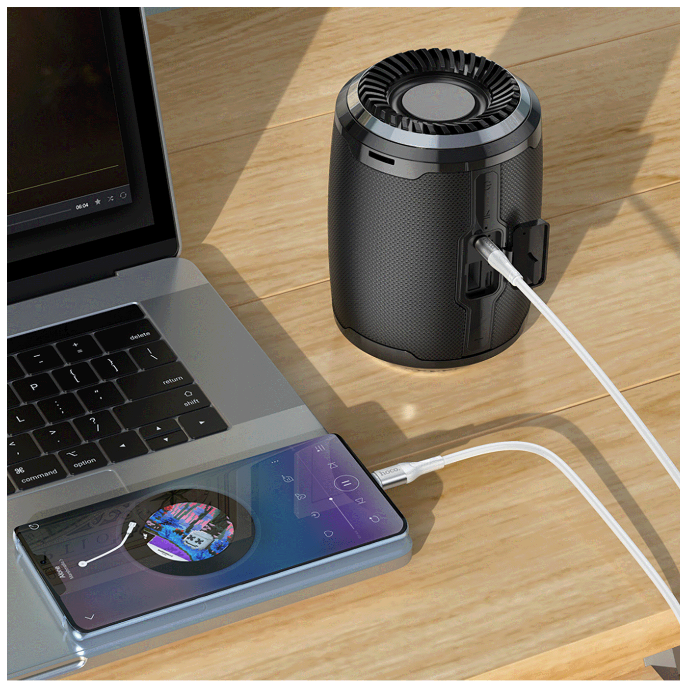 hoco. Audio kabl USB type C na 3.5 mm, dužina 1 met. - UPA22