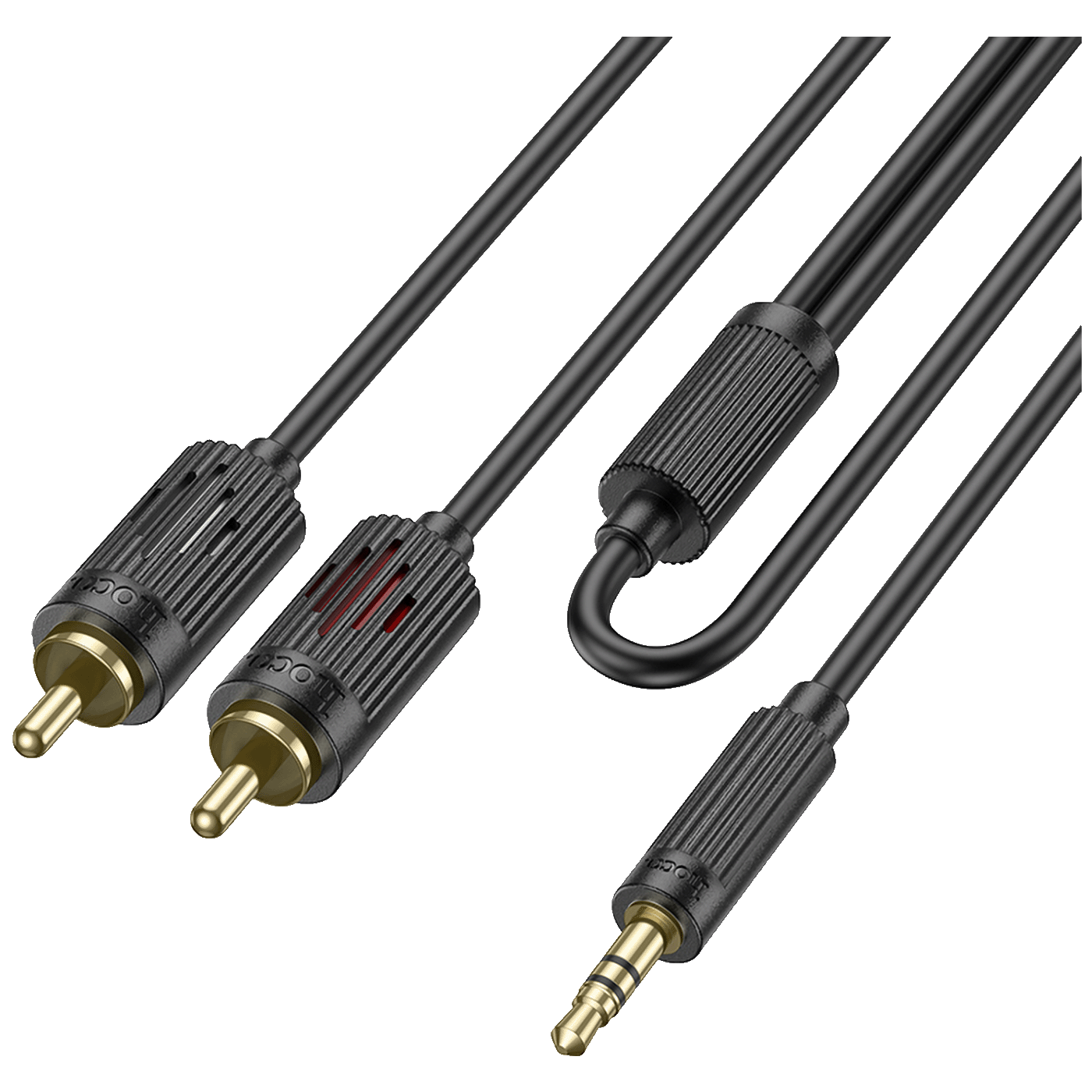 hoco. Audio kabl 2 x RCA na 3.5 mm, 1.5 met. - UPA28