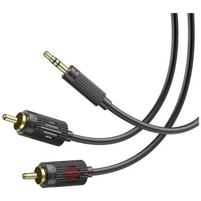 hoco. Audio kabl 2 x RCA na 3.5 mm, 1.5 met. - UPA28