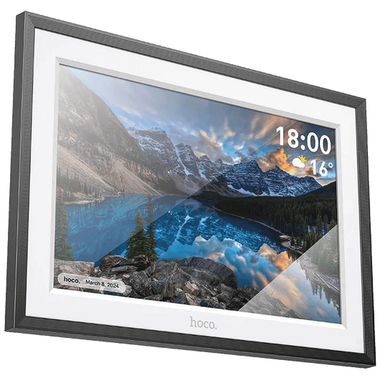 hoco. Digitalni foto okvir 10", LCD touch panelWiFi, microUSB - HI13