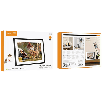 hoco. Digitalni foto okvir 10", LCD touch panelWiFi, microUSB - HI13